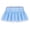 Blue, variant on Women Gingham Plaid Lace Trim Pleating Princess Mini Skirts Halloween Christmas Party Club Wear