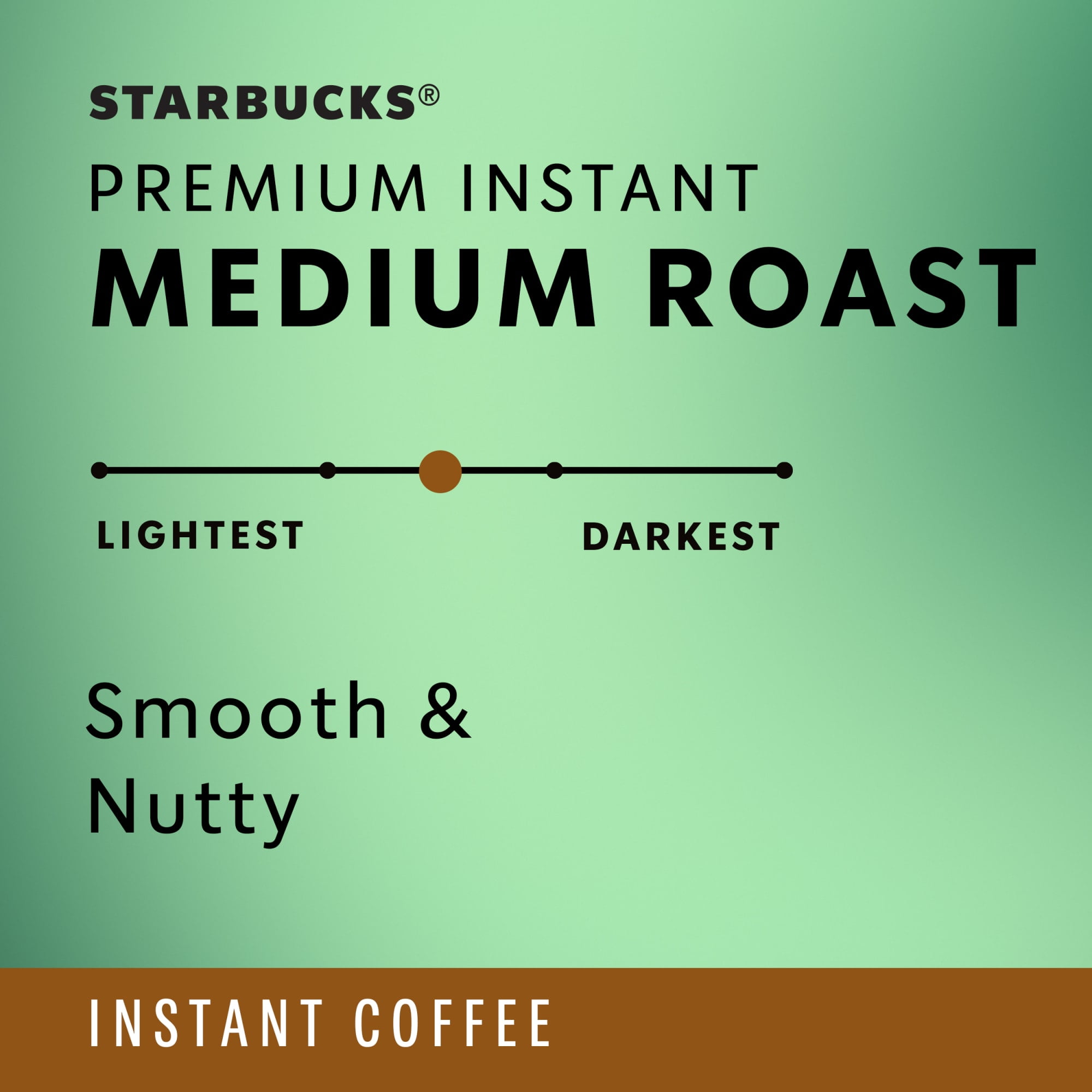 Starbucks Premium Instant Coffee, Medium Roast, Arabica Beans, 3.17 oz, 6 Count