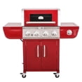 thumbnail image 1 of Cuisinart Red Four Burner Gas Grill, 1 of 3