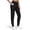 Black, variant on Rosvigor Yoga Joggers Women Athletic Pants for Women Elastic Crossover High Waisted Tapered Casual Pants with Pockets