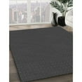 thumbnail image 2 of Ahgly Company Indoor Round Patterned Charcoal Black Area Rugs, 7' Round, 2 of 6