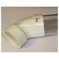 Clear Plastic Plexiglass Pipe tube 3 inch 89 mm fits 3 inch PVC