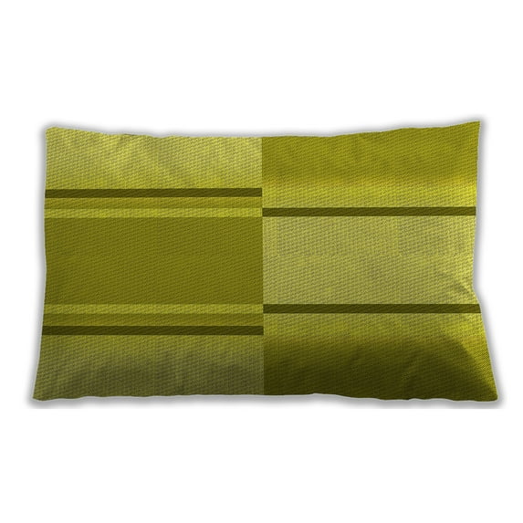 Ahgly Company Outdoor Rectangular Contemporary Lumbar Throw Pillow, 13 inch by 19 inch