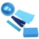 thumbnail image 3 of Pelota de fitness para yoga, 5 piezas/juego, toalla de látex para fitness, bloques de yoga diseñados a medida, 3 of 14
