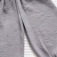 thumbnail image 4 of KPOPLK Toddler Girls Long Harem Pants 9 Months- 15 Years Cotton Linen Baby Baggy Trousers Bloomers Grey Size 5-6 Years, 4 of 4