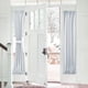 thumbnail image 1 of Cortina de puerta de 1 pieza - cortinas de puerta de vidrio corredizas con bolsillo de barra opaca para habitación bloque de luz de pantalla de privacidad para puerta francesa delantera Xemadio HMHZ696-11, 1 of 7