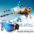 thumbnail image 3 of Ettsollp Winter Ski Goggles Winter Outdoor Ski Goggles for Men Women Double Layers Lens Anti-fog Snow Sunglasses Windproof Uv Protection Eyewear for Cycling, 3 of 8