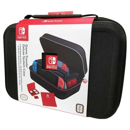 RDS Industries - Nintendo Switch, Video Game Traveler, Deluxe Gaming System Carrying Case