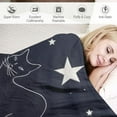thumbnail image 3 of HENGT  Cat Throw Blanket for Cat Lovers Cute Blankets Cat Plush Blanket Cat Blanket for Women Cat Themed Gifts for Women, 3 of 6
