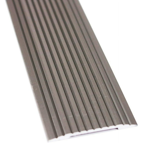 M-D Building Products 43874, 1-1/4" W x 72" L Aluminum Anodized Pewter Door Threshold
