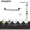 thumbnail image 2 of EcoNesxp 4-Piece Set Inch Towel Bar 16-Inch Towel Bar Set Bathrobe Towel Hook Bathroom Towel Rack Set, 2 of 3