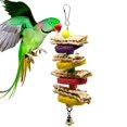 thumbnail image 1 of Parrot Chewing Toy Funny Cage Bite Toy Parrot Cage Hanging Toy Bird Bell Toy, 1 of 10
