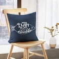 thumbnail image 5 of LALILO Throw Pillow Covers And Motivation Quote Modern Lettering Cushion Cover 18" x 18", 2578 Pack, 5 of 6