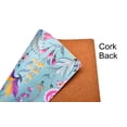 thumbnail image 4 of Decozen Cork Placemats Set of 6 for Dining Table, Table Placemats - Green Floral - Home Decor, 4 of 7