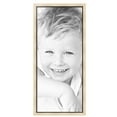 thumbnail image 2 of ArtToFrames 18" x 41" Silver with Black Lip Picture Frame, 18x41 inch Multi Wood Poster Frame (WOM-5193),  Pack, 2 of 7