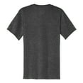 thumbnail image 6 of Mens Core Cotton V-Neck Tee Dark Heather Grey S, 6 of 6