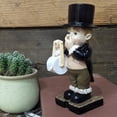 thumbnail image 4 of Soumake Comical Intricate Detailing Toilet Butler Statue Stable Resin Home Sculpture Home Decor Household, 4 of 7