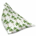 thumbnail image 2 of Palm Tree Lounger Chair Bag, Watercolor Style Forest Pattern of Coconut Trees Growth Ecology, High Capacity Storage with Handle Container, Lounger Size, Green Cocoa and White, by Ambesonne, 2 of 5