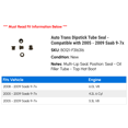 thumbnail image 2 of Auto Trans Dipstick Tube Seal - Compatible with 2005 - 2009 Saab 9-7x 2006 2007 2008, 2 of 2