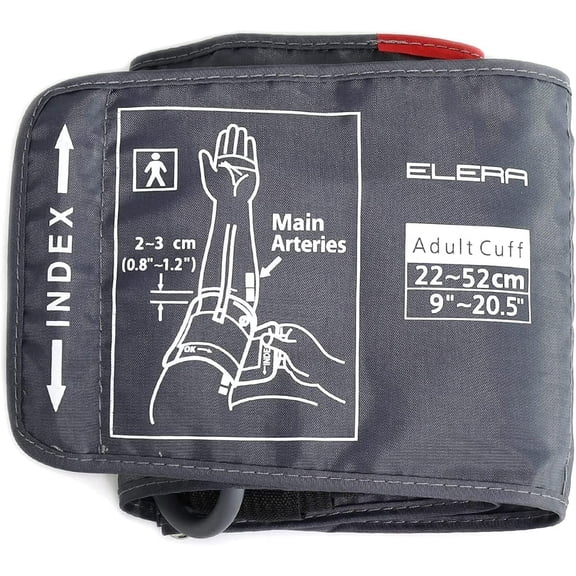 Extra Large Blood Pressure Cuff,Extra Replacement Applicable for 9”-20.5” Inches (22-52CM) Big Arm,Adult Large Cuff