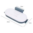 thumbnail image 4 of Wosthever Cubo de basura de cocina con tapa, cesta para puerta de armario, debajo del fregadero, bolsa de basura colgante, herramienta de cubo Cocina y Comedor, 4 of 6