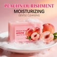 thumbnail image 6 of Kokovifyves Peach Bath Soap Bar, Gentle Daily Cleanser for Face & Body, Non-Tightening Fresh Care 100g, 6 of 9