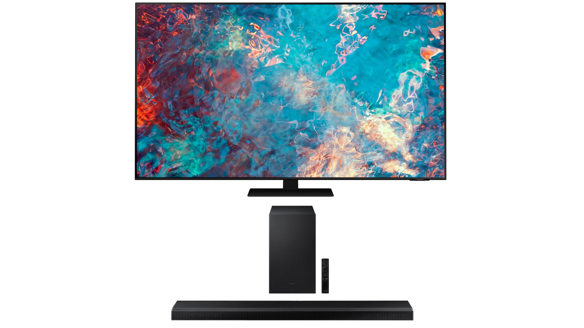 Samsung QN55QN85AA 55" QN85AA Series Neo QLED 4K UHD Smart TV with a