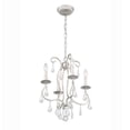 thumbnail image 6 of 5014-OS-CL-MWP Crystorama Lighting Ashton - Four Light Mini Chandelier-Hand Cut Crystal Type-Olde Silver Finish   -Traditional Installation, 6 of 9