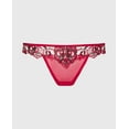 thumbnail image 4 of Diva Mini Cheeky Panty in Evening Bush with Crimson and Russian Ruby, 4 of 5