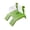 Green-S, variant on Realistic Turtle Climbing Ramps And Sunning Turtle Basking Platform Tortoise Dock Plastic Resting Terrace