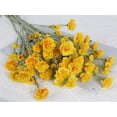 thumbnail image 5 of Yellow Carnations Artificial Flowers 5heads 7.56in Carnations Flowers Silk Flowers Yellow Flowers Fake Flowers for Wedding Mother Home Office Decoration(Yellow), 5 of 5