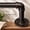 Antique Bronze, variant on Adjustable Industrial Black Curtain Rod for Windows 48 to 86 Inches, 1 Inch Wrap Around Drapery Pole, Indoor Outdoor Room Divider