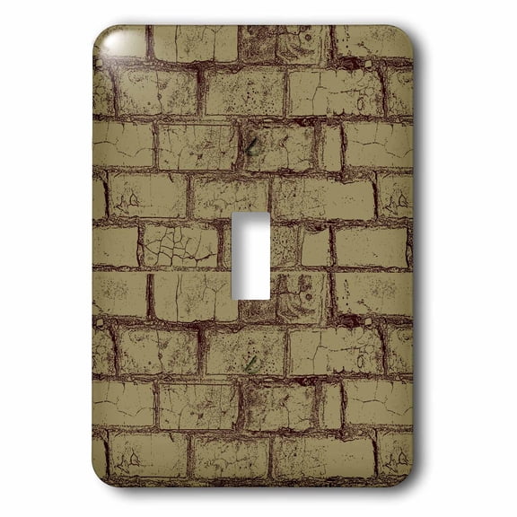 Old Antique Bricks double toggle switch lsp-192811-2