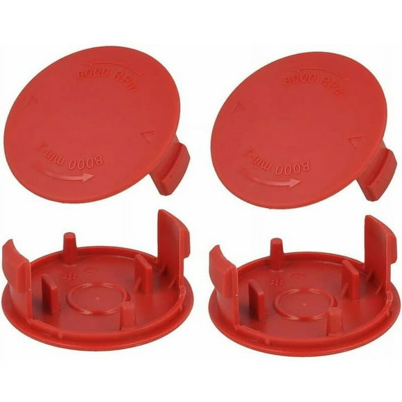 Spool Retainer Cap, Compatible With Toro String Trimmers, String Trimmer Spools Cover Ensures Secure Line Placement, Lawn Garden Yard Line Cutter Protective Covers (4)