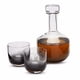 thumbnail image 5 of Un vaso de cristal para whisky Un juego de traje Un juego de traje de whisky de rayas ahumadas, 5 of 6