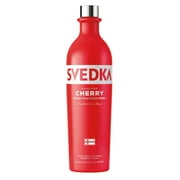 SVEDKA Cherry Flavored Vodka, 750 ml Bottle, 35% ABV