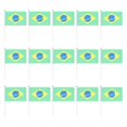 thumbnail image 2 of Qatar 32 Flag Small Handheld Patriotic Decorations for Cheering ABS Material 50 Pieces, 2 of 4