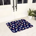 thumbnail image 5 of Non Slip Door Mat, Cute cartoon axolotl navyblue Fast Drying Bath Tub Mats, Absorbent Bathroom Rugs Entrance Welcome Mat, Bath MatS for Tub, Floor, Home, Kitchen, Hotel,16x24in, 5 of 7