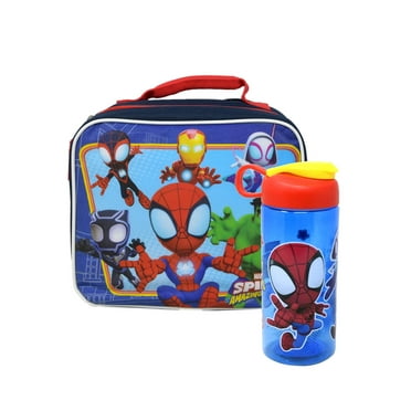 Spidey & Friends Insulated Lunch Bag & Marvel 16.5 oz Sullivan Water Bottle Set