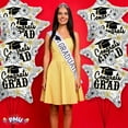 thumbnail image 6 of PMU Graduation Congrats Grad Gold & Silver Star 18 Inch Mylar Balloon Pkg/1, 6 of 6