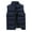 Blue, variant on men winter warm down quilted vest body sleeveless padded jacket coat outwear