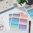 thumbnail image 5 of 1650Pcs Trash Planner Stickers 0.5" Diameter Small Recycle Logo Icon Stickers for Reminding People to Separate and Recycle Waste Properly (15 Sheets 110Pcs/Sheet) Mixed ColorDIY, 5 of 6