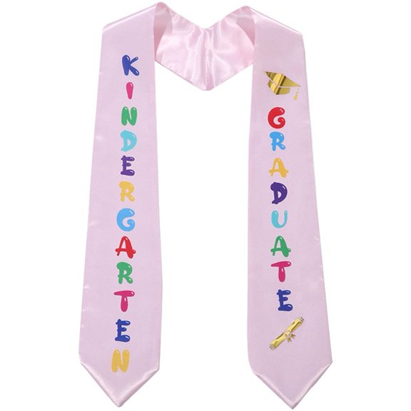 vlrwzc Kindergarten Graduation Stoles Unisex Printed Graduation Stole Graduation Sash Graduation Stole Sash Pre Stole for Kindergarten Graduate