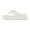 White, variant on CUSHIONAIRE Women's Pippin thong platform sandal with +Memory Foam