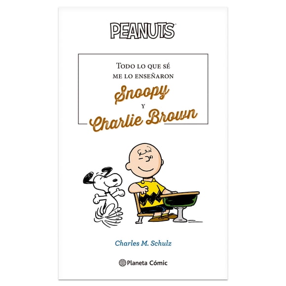 Todo Lo Que Se Me Lo Ensenaron Snoopy Planeta Comics Libro de bolsillo 1ra edicion