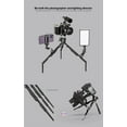 thumbnail image 4 of Leofoto  Folding Aluminum Mini Tripod w/ Bag, Black, 4 of 8