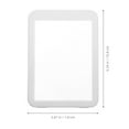 thumbnail image 2 of Raindrops 10Pcs Plastic Card Sleeves White Card Protector Covers for Trading Baseball Sports Cards, 2 of 8