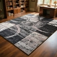 thumbnail image 4 of FULIE Abstract Area Rug 8'x10'Rug Machine Washable for Living Room/Dining Room/Bedroom,Brown, 4 of 8