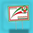 thumbnail image 3 of Beistle Pack of 6 Green, Red and White "Mexico" Soccer Themed Yard Signs 16", 3 of 6