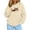 Beige, variant on Cat Hoodie With Pouch Puppy Kitten Dog Pet Carrier Sweatshirt Oversized Plus Size Zipper Pocket Fall Winter Pullover